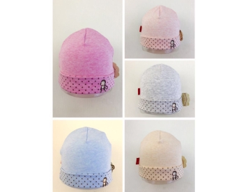 1650-Baby Cap-Organic Colored Cotton